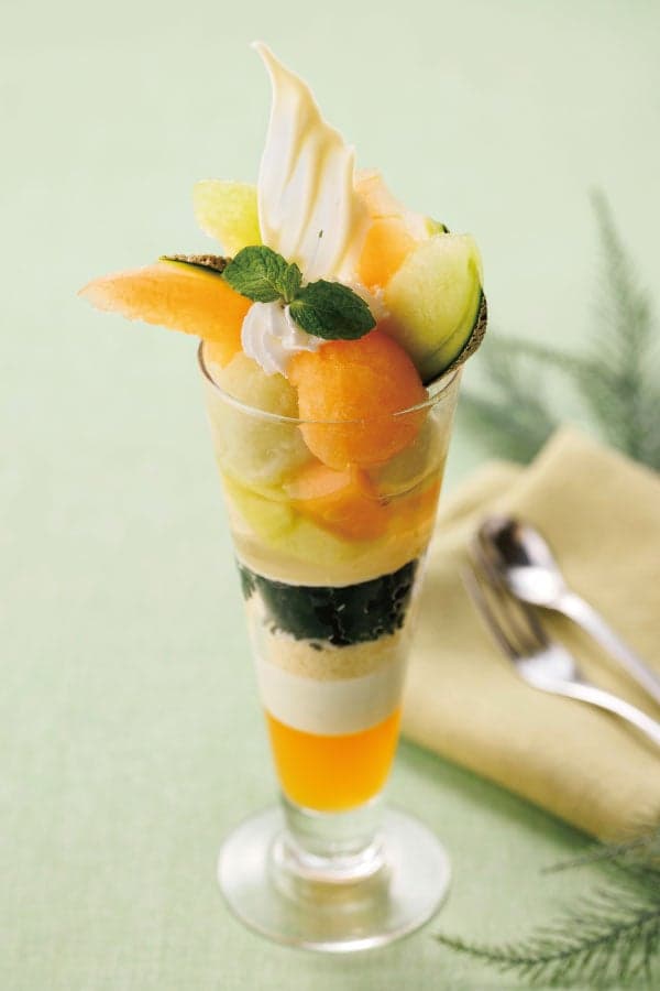 Melon Parfait at The Lobby Lounge
