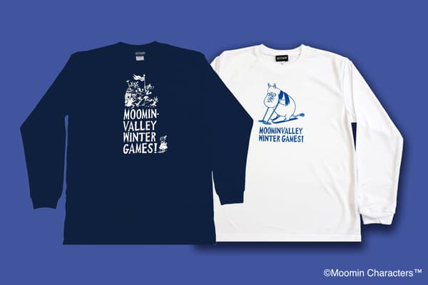 Kaus Lengan Panjang WINTER GAMES NV (kiri) dan Kaus Lengan Panjang Dry Moomin WH (kanan)