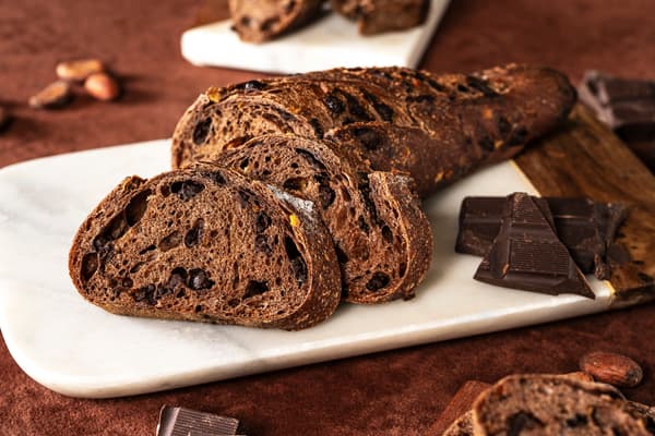 法式巧克力水果面包