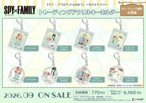 Trading Acrylic Keychains