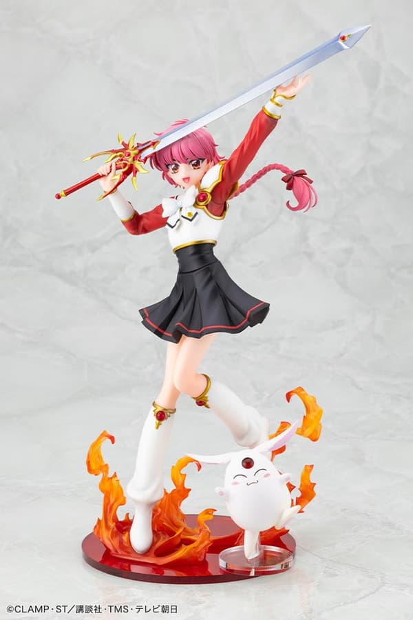 Figura a escala 1/7 de Hikaru Shidou con Mokona