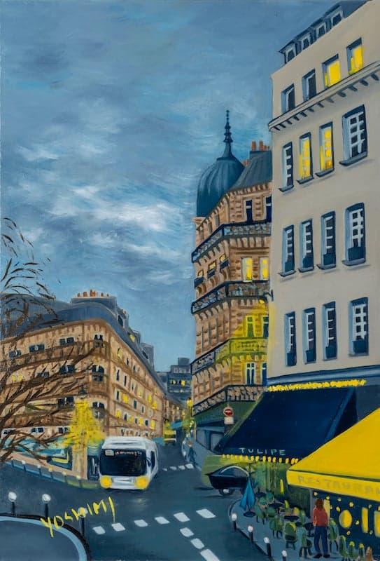 Hiver rue de Mogador