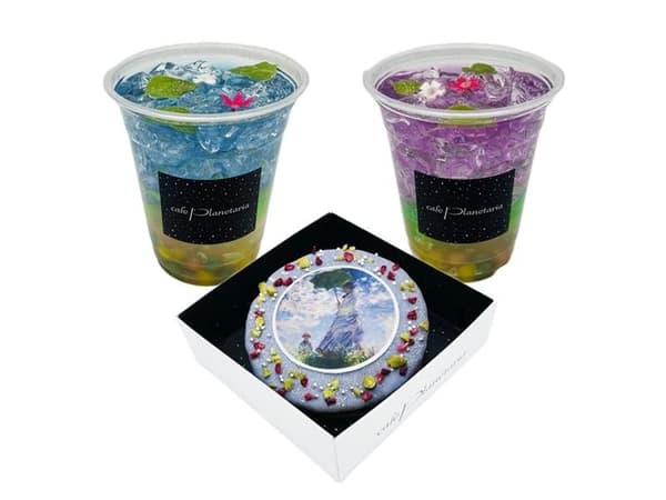 莫奈主题的限定菜单