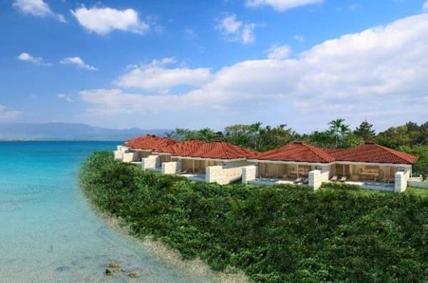 海滨泳池别墅鸟瞰图（图片）