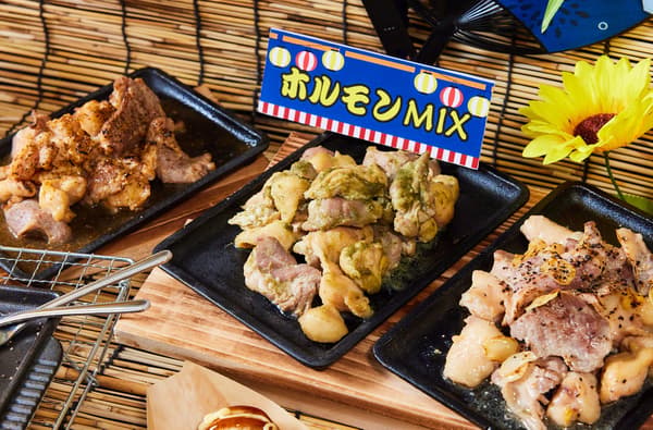 Families enjoying the Gyu-Kaku summer festival tasting event
