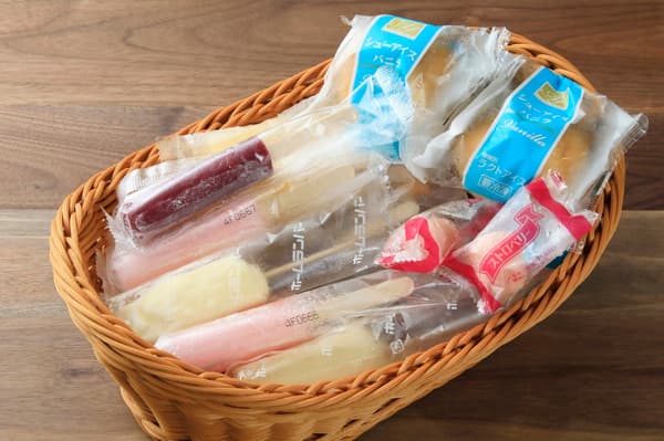 Unlimited ice cream from the in-room freezer