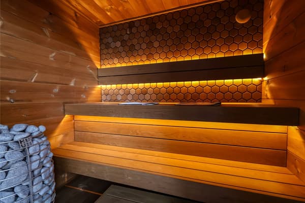 Outdoor Finnish sauna SAUNA OCEAN VIVA with Sea of Japan views