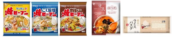 Venta de productos de Kenmin Foods