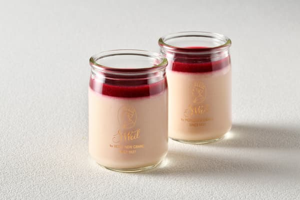 桃子巴伐利亚奶油甜点