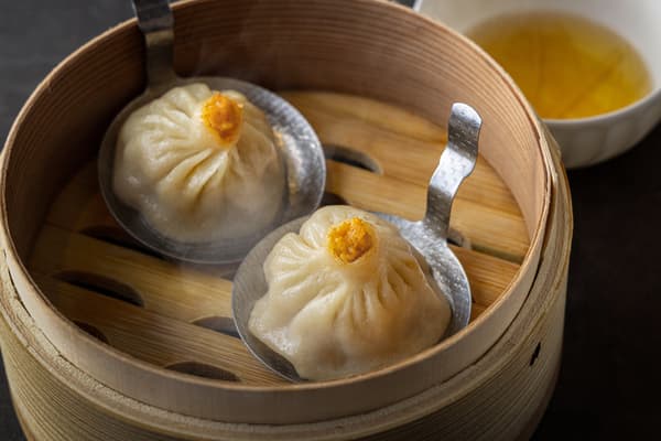 Xiaolongbao de cangrejo de Shanghái