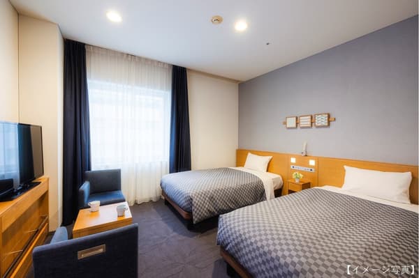 客房示例：高级双床房