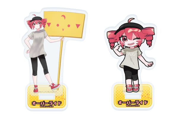 两种类型的亚克力立牌