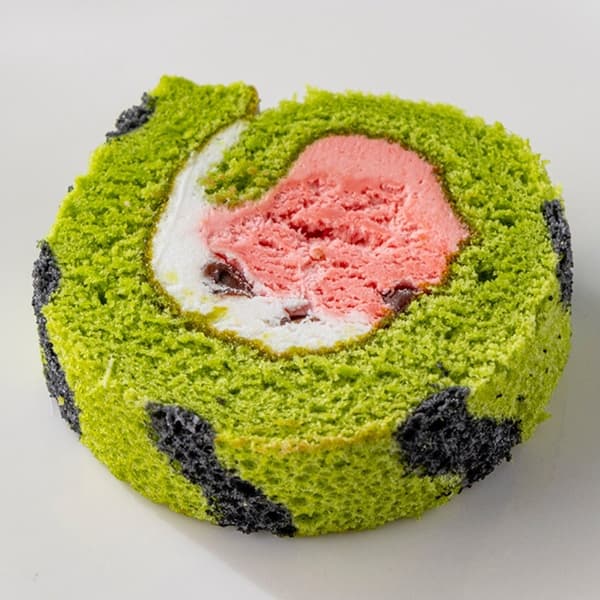 Watermelon Roll Cake