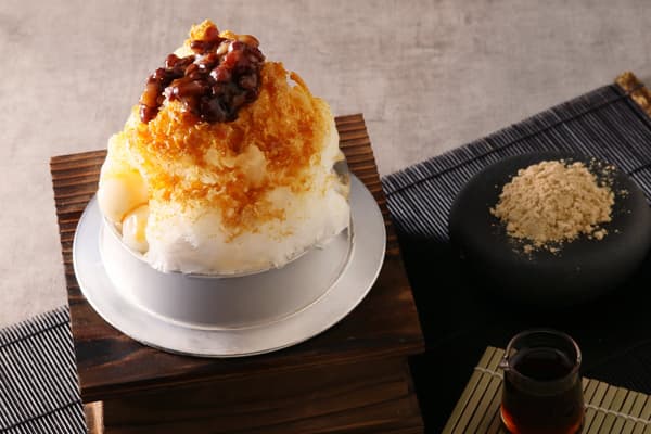 黑糖黃豆粉刨冰