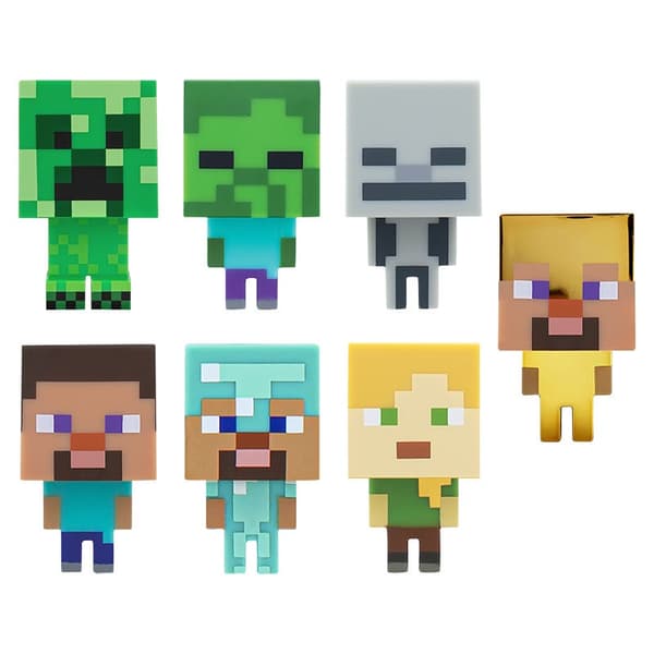 ภาพอุปกรณ์ในชุดขุด Minecraft