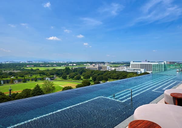 The top-floor infinity pool