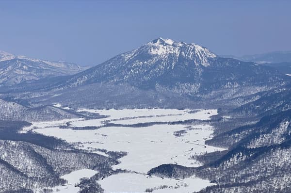 从至佛山山顶眺望尾濑原