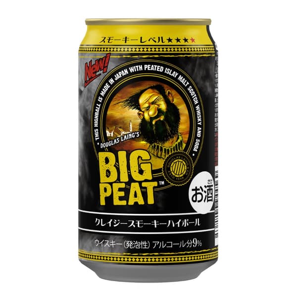 Big Peat 狂野烟熏高球酒罐身