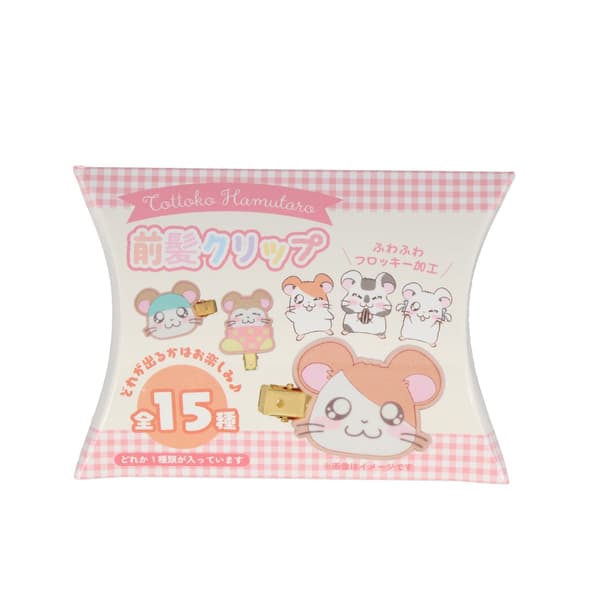 Paquete de pinza para el flequillo aterciopelada de Hamtaro