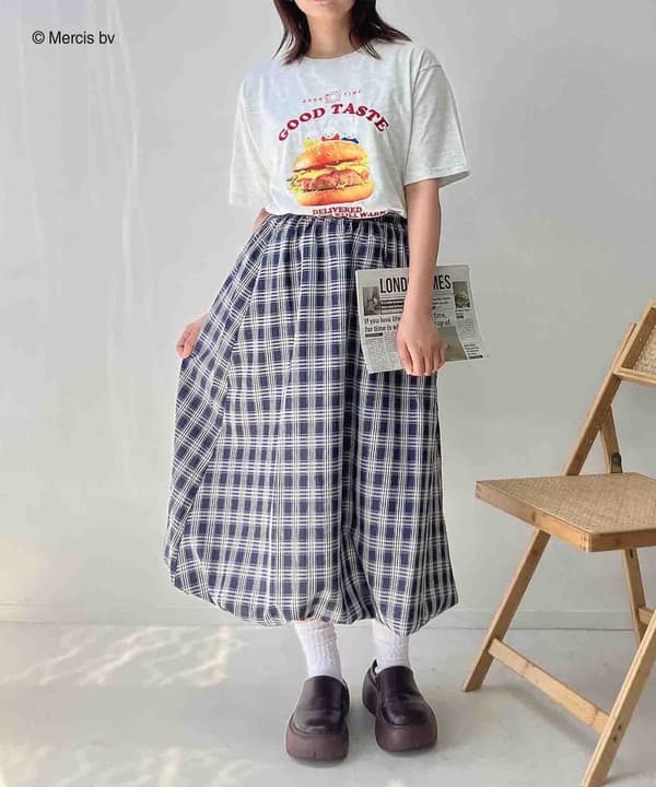 Kaus motif hamburger