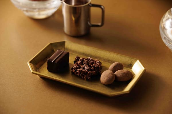 Tres chocolates: Bonbon Chocolat, Roc y Dragée Amande