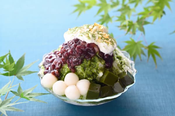 Fluffy Snow Shaved Ice - Uji Matcha Kintoki