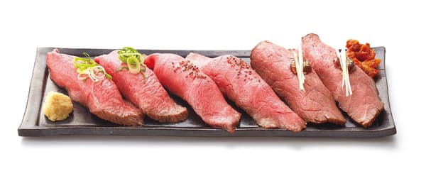 烤牛肉 Saran 小国和牛烤牛肉握寿司