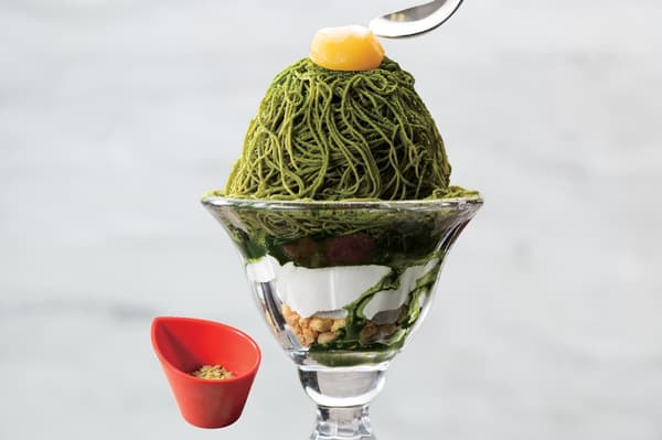Matcha Mont Blanc Parfait