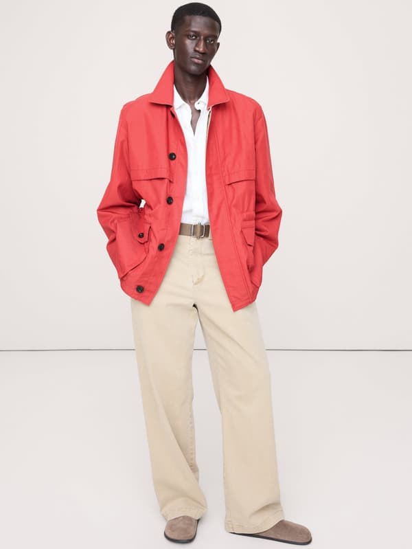 Cotton Nylon Field Jacket