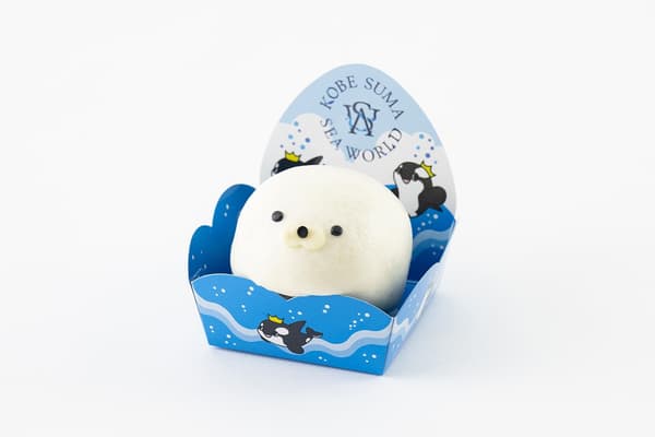 海豹饅頭（海豹造型紅豆沙包）（850日元）