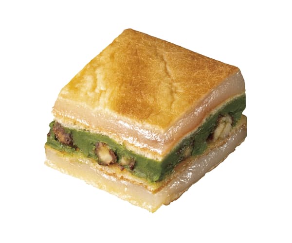 羽二重くるみ 白巧克力與抹茶包裝