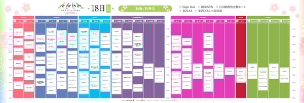 4月18日時間表（第二部分）