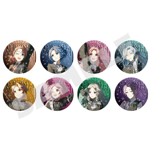 Project SEKAI 6th Anniversary Thanks Festival Foil-Stamped Can Badge Collection C: MORE MORE JUMP! & Wonderlands × Showtime