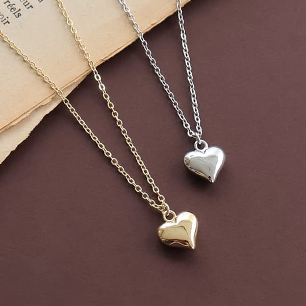 Metal Heart Necklace (メタルハートネックレス)