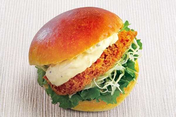 Salmon Fry Burger
