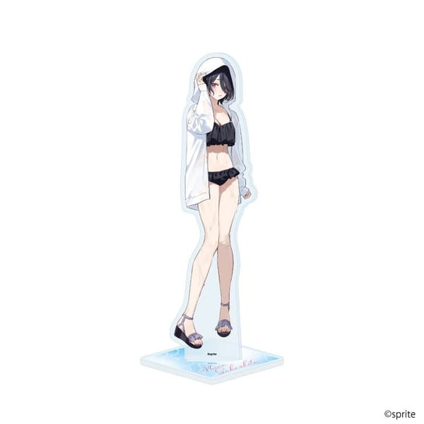 Acrylic stands, newly drawn illustration version
