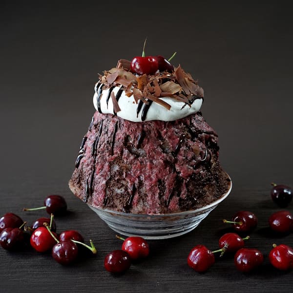 American Cherry and Chocolate Dolce Kakigori