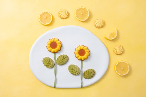 Three varieties of cookies in the Soleil Assortment