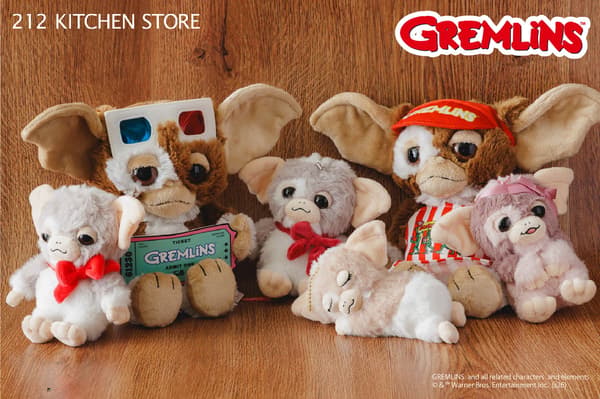 Juguetes de peluche y mascotas de Gizmo de la colección Gremlins en 212 KITCHEN STORE