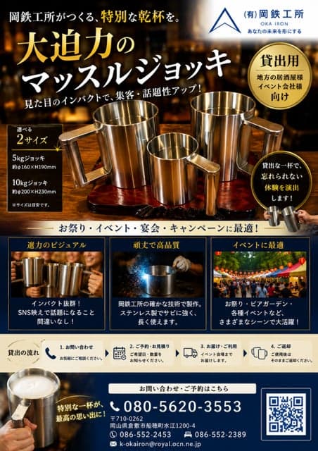 由岡鐵工所提供