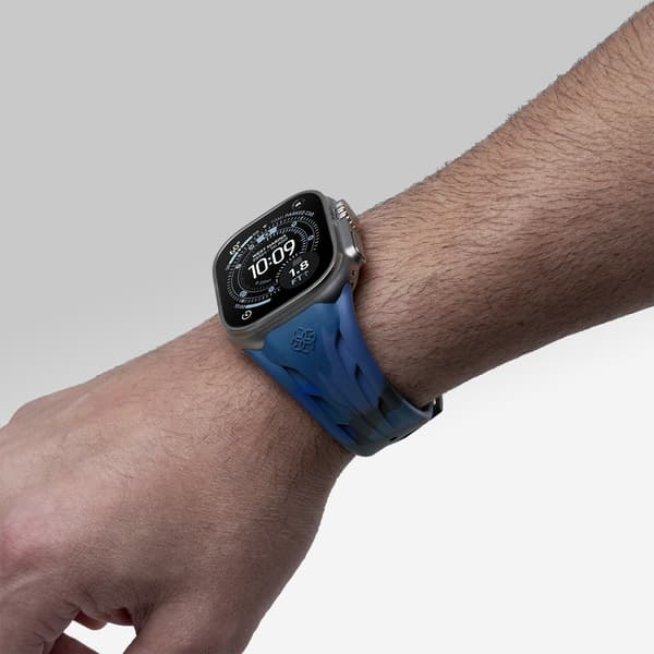 Apple Watch Strap RS - Midnight Blue Camouflage