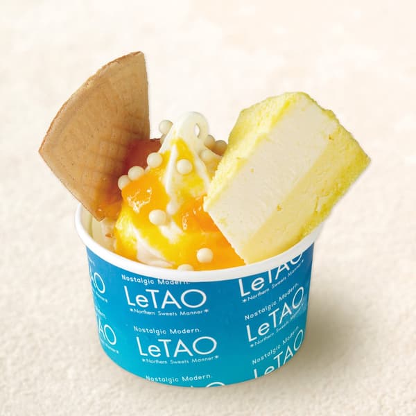 LeTAO / 北海道紅肉哈密瓜牛乳聖代