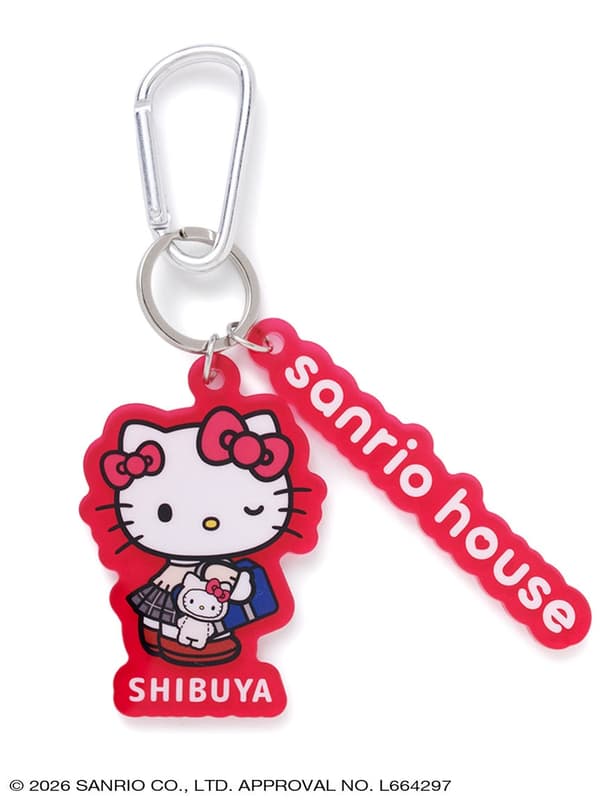 Dije acrílico con diseño exclusivo de Shibuya PARCO
