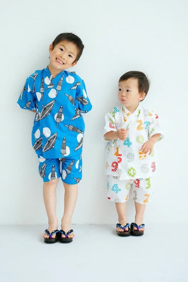 Isemomen Kodomo Jinbei worn by child 2