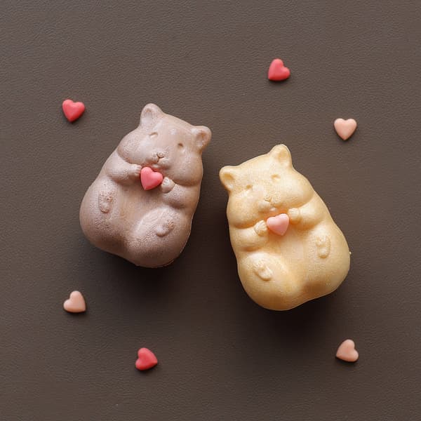 完成的仓鼠最中