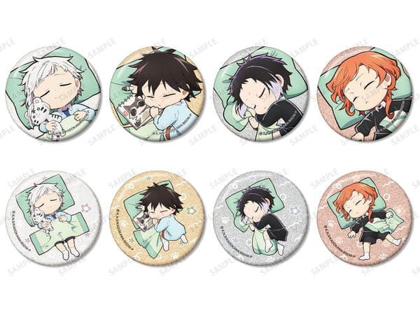 Newly drawn Nap ver. Trading Glitter Can Badges