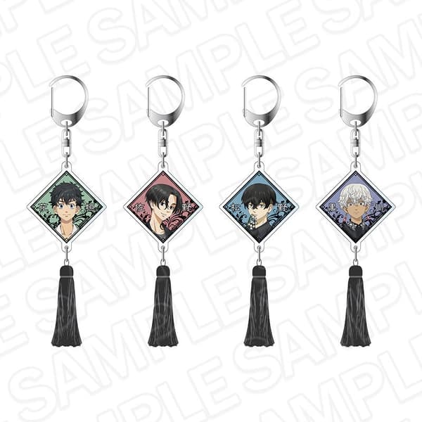 Tassel Acrylic Keychain flower ver.