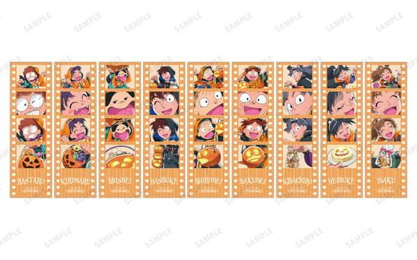 In-store purchase campaign film-style illustration card bonus