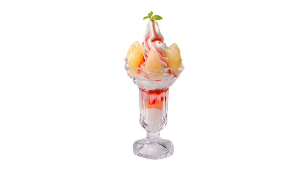 Peach Parfait