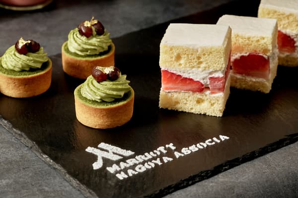 Matcha Chocolate Tart and Strawberry Shortcake